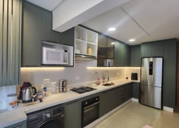 Imagem da cozinha da obra de arujá